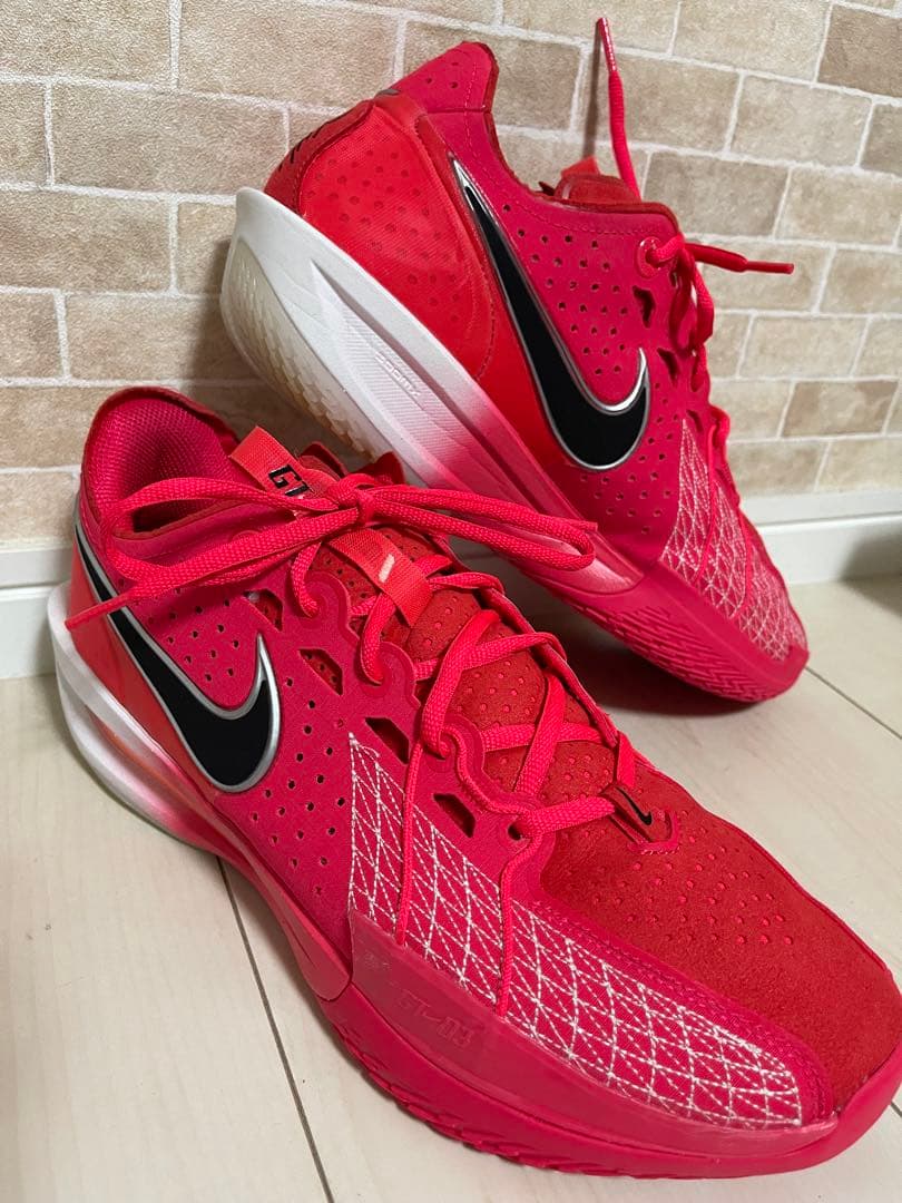 お値下げNike GT Cut3バスケットボールシューズ レッド29㎝