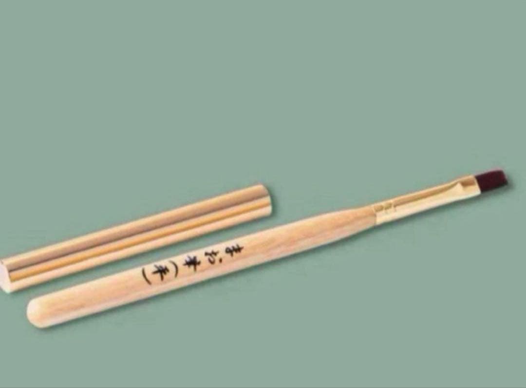 新品 マオネイル まお筆 平筆 マオジェル ネイル　10本セット＋ファイル5個