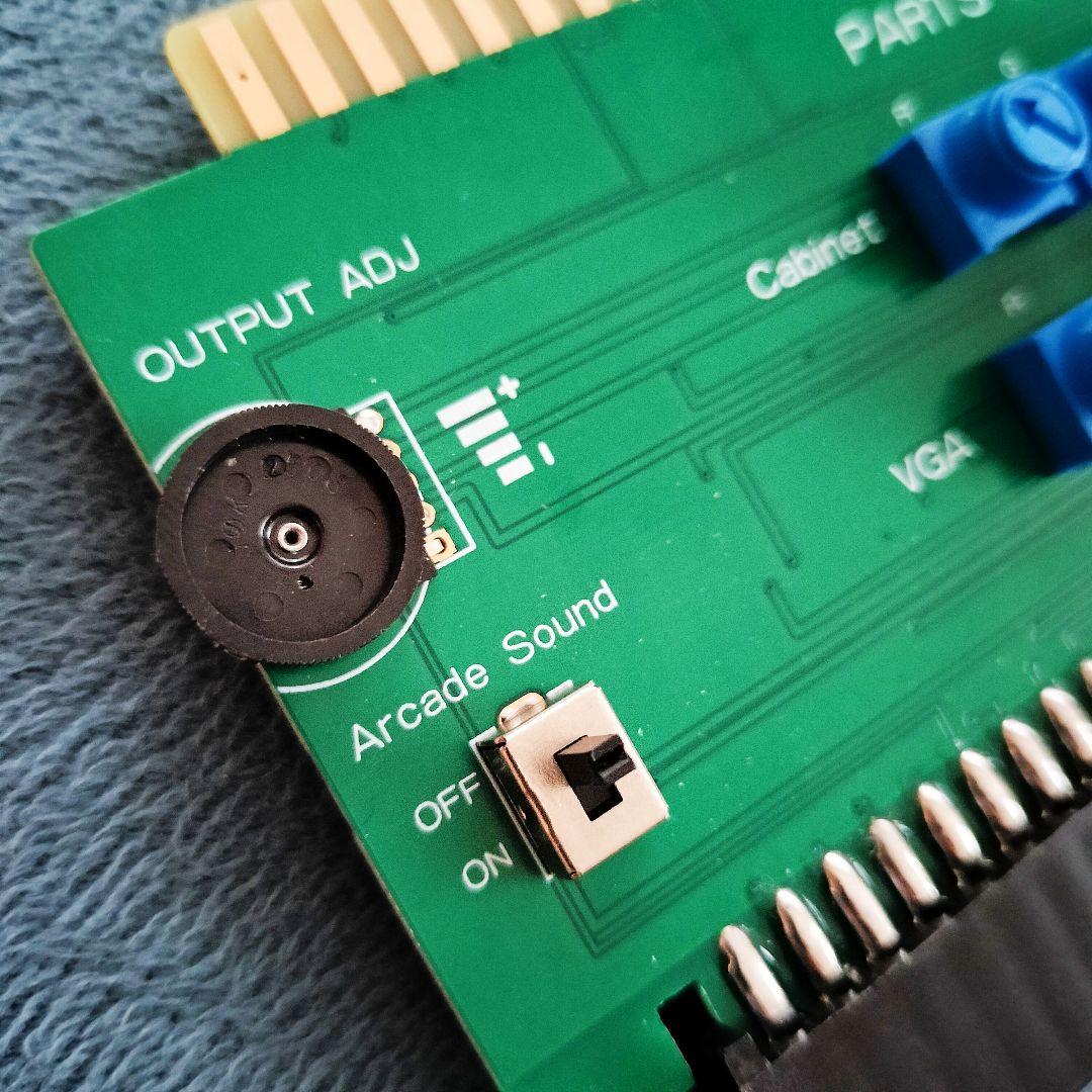 JAMMA VGA変換 白飛び対策 RGB調節 明るさ調整 アーケードゲーム用