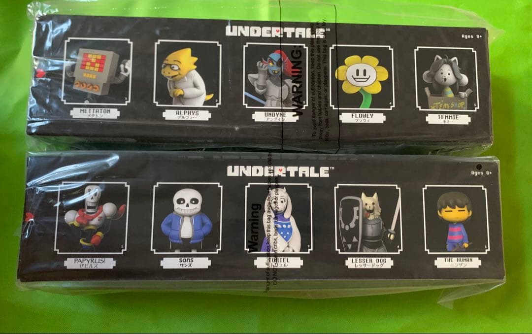 アンダーテール　UNDERTALE フィギュア　コンプリートセット