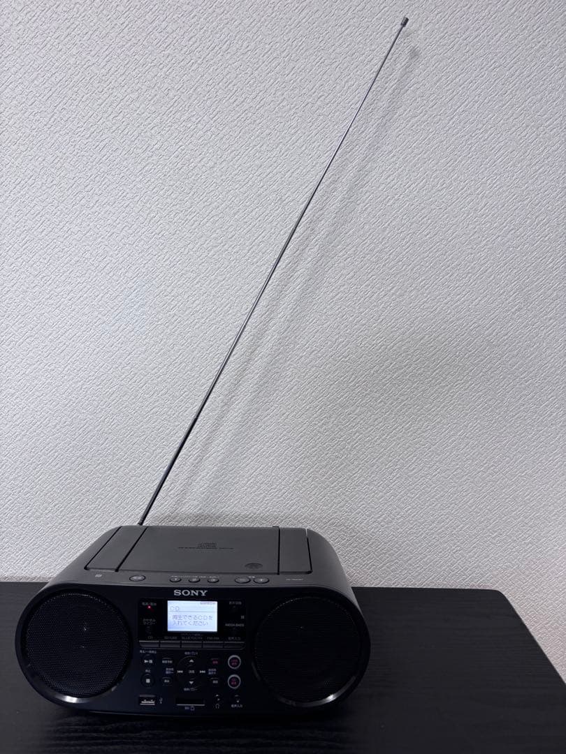 SONY ZS-RS81BT CDラジオ Bluetooth対応 リモコン付き