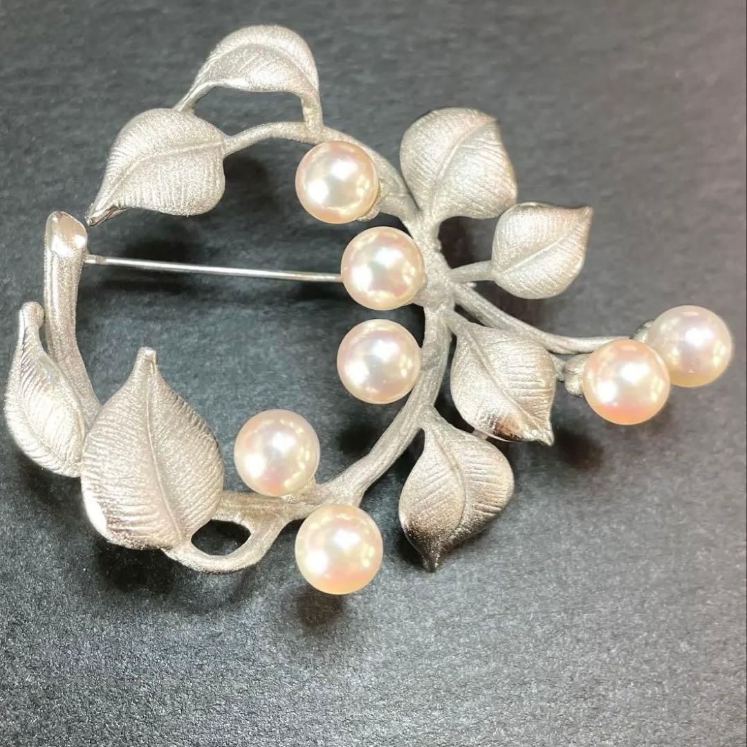 森パール　パールブローチ　入学式　卒業式　あこや真珠　コサージュ　検索-ミキモト