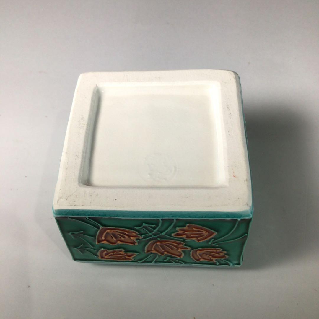 Ｓ７１　香合　『中村翠嵐造』『交趾』『辻堂香合』　共箱　茶道具