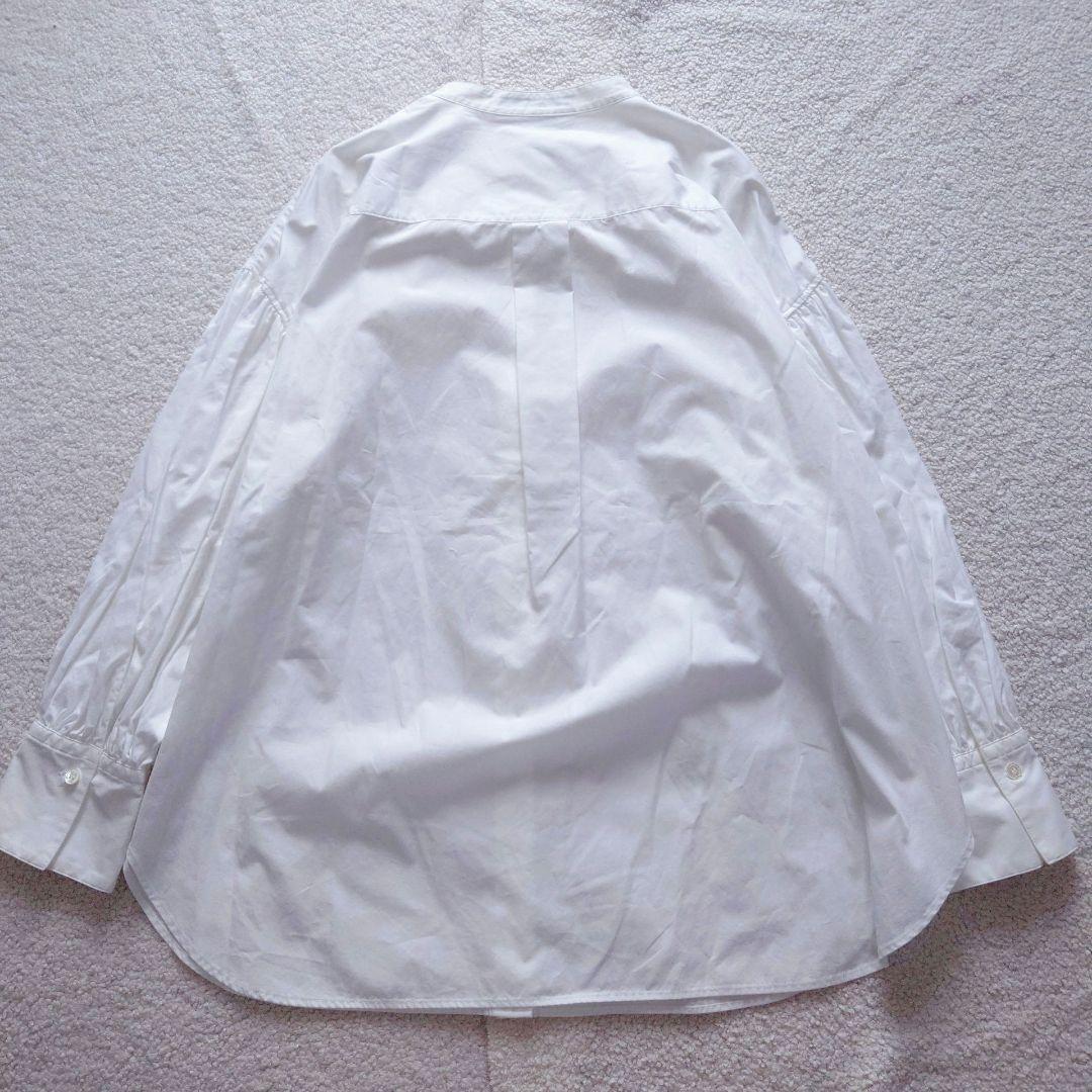 タグ付 23区 洗える CANCLINI ボリュームスリーブ シャツ 大きい