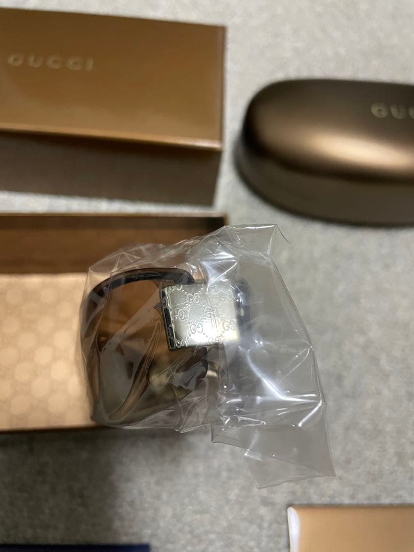 【未使用】GUCCI サングラス GG 1799/N/S RFZ5U 金系