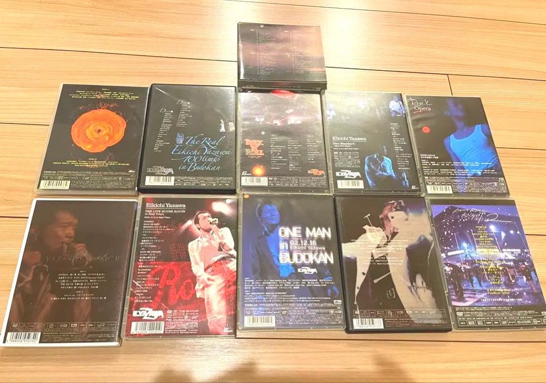 【まとめ売り】　矢沢永吉　Carol DVD CD 13点