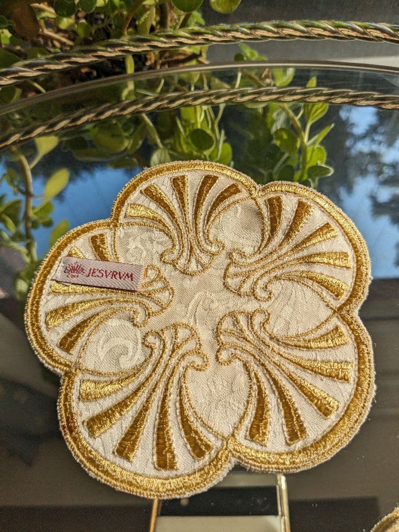 イタリア製センターマット1枚&コースター5枚セットイエズルム