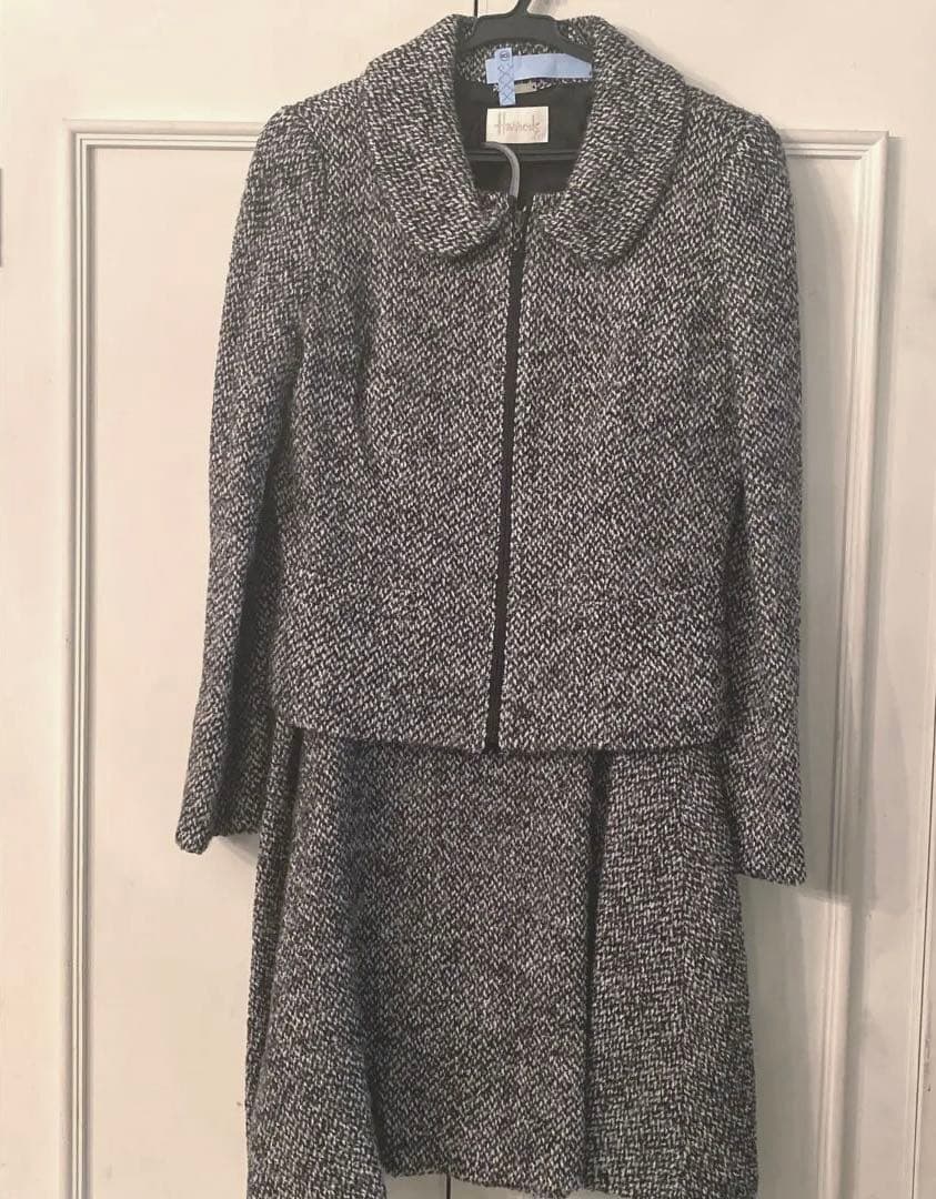 Harrods ハロッズツイードスーツ