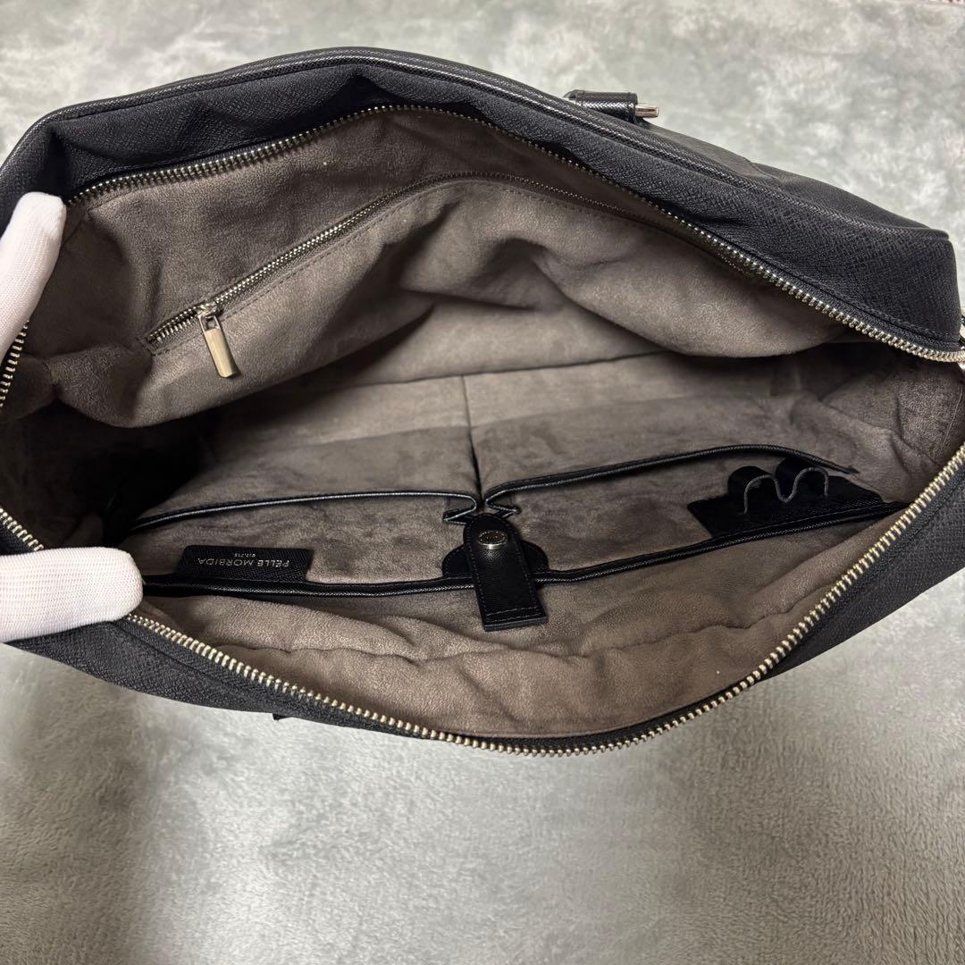 極美品✨PELLE MORBIDA ビジネスバッグ キャピターノ 2way黒