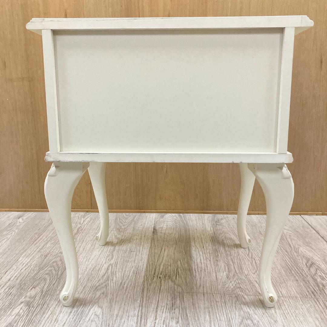 姫系　猫脚　サイドチェスト　ナイトテーブル　ロココ調　A