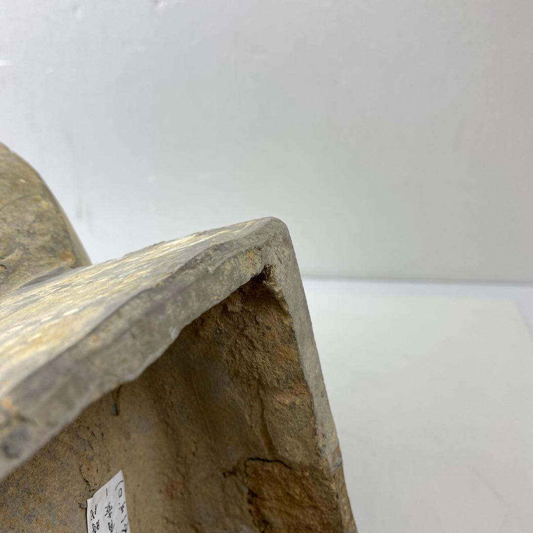 専用中国漢時代　灰陶蓋付　加彩方壷　高さ39.7㎝　タエサカ　東な7-0301②