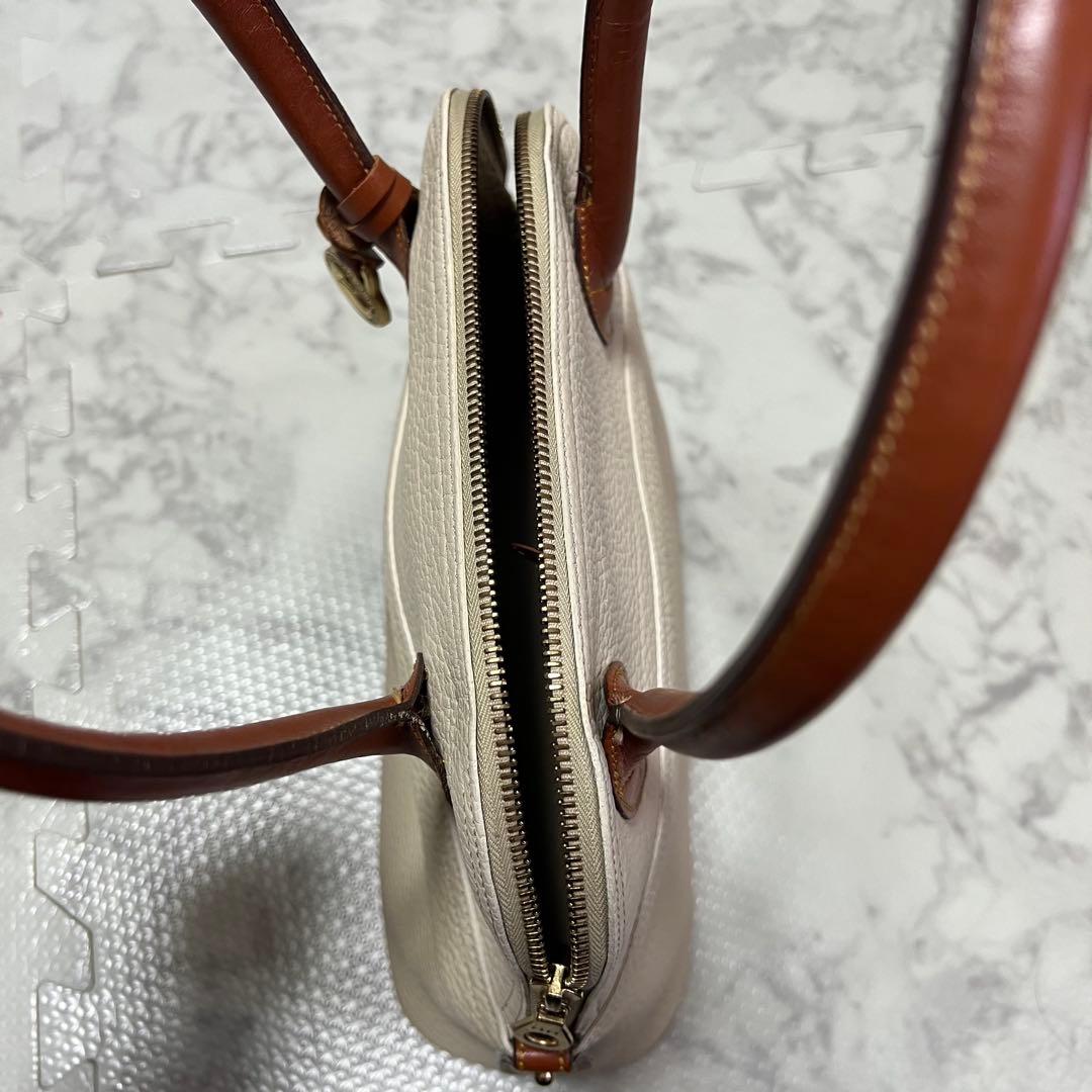 希少ポーチ付 ドゥーニー＆バーク ハンドバッグ 2way ヴィンテージ