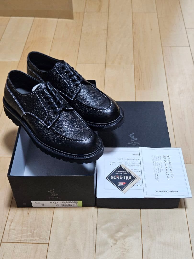 リーガル シューアンドコー Uチップ GORE-TEX 25cm