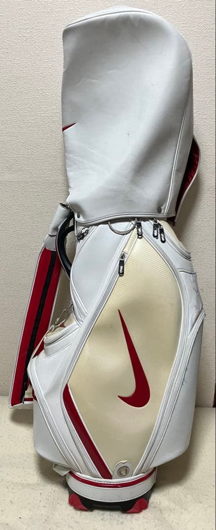 すけたろう様☆Nike キャディバッグ ホワイト/レッド