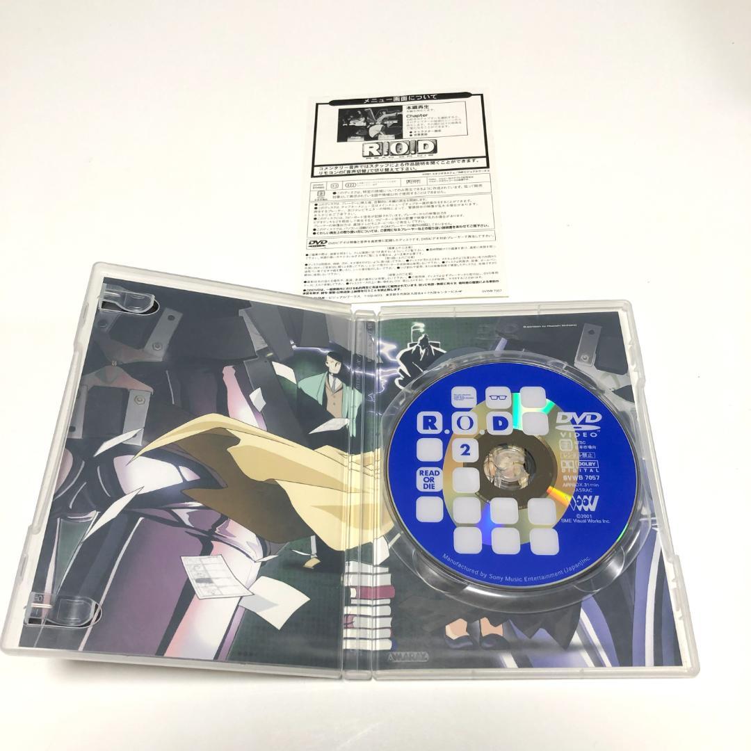 R.O.D THE TV（9巻）＋　READ OR DIE（3巻） DVDセル版
