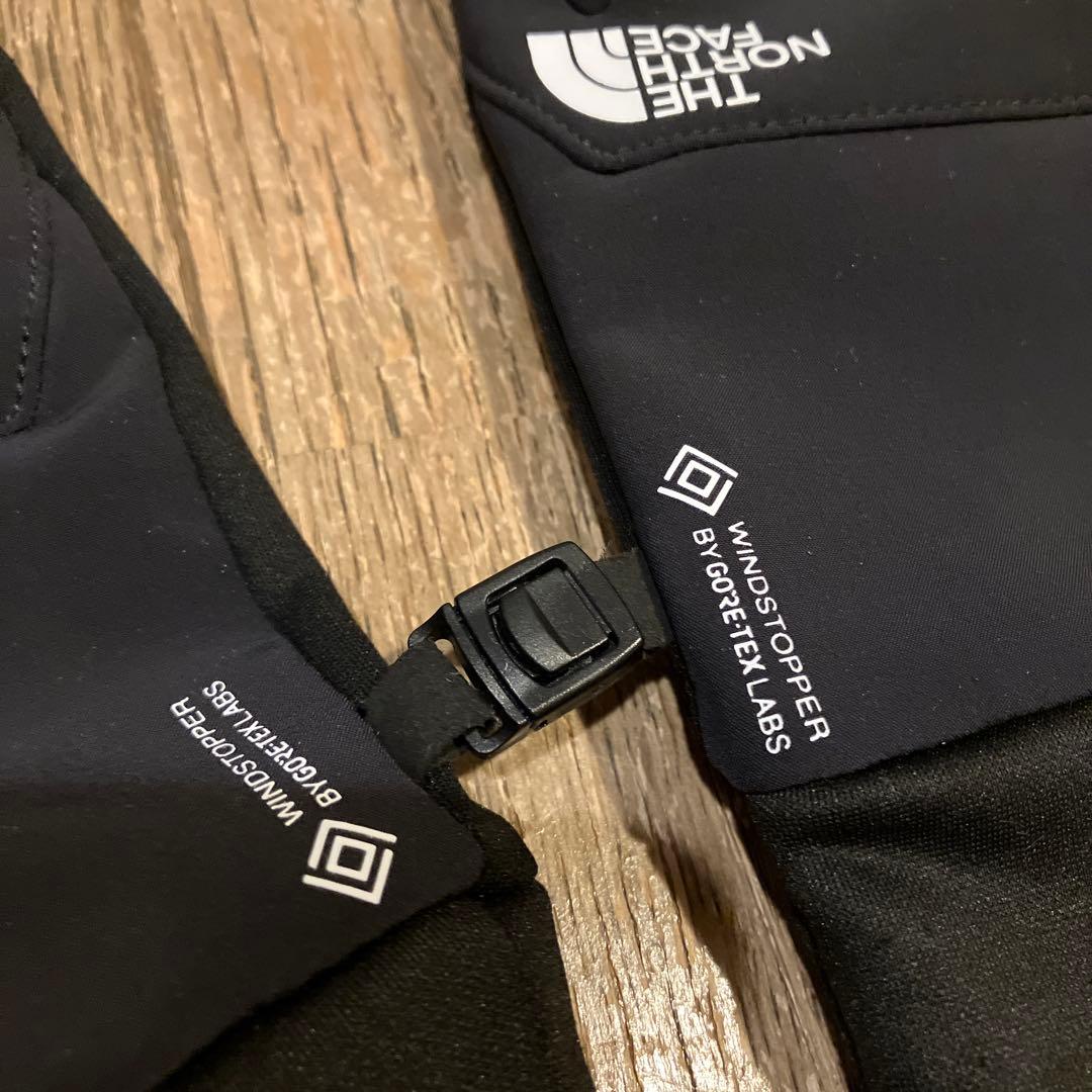 【美品】ノースフェイス　ランニングポーチ・ゴアテックス手袋（Ｌ）