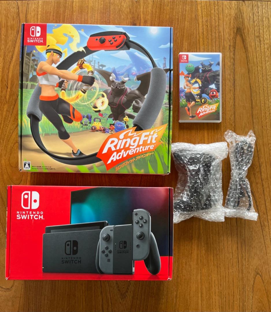 Nintendo Switch 新型本体（グレー） +プロコン+リングフィット