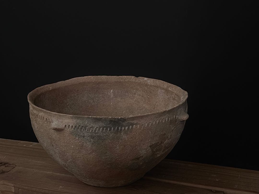 ヨルダン土器鉢　紀元前3500-2900年　/古道具　坂田　弥生