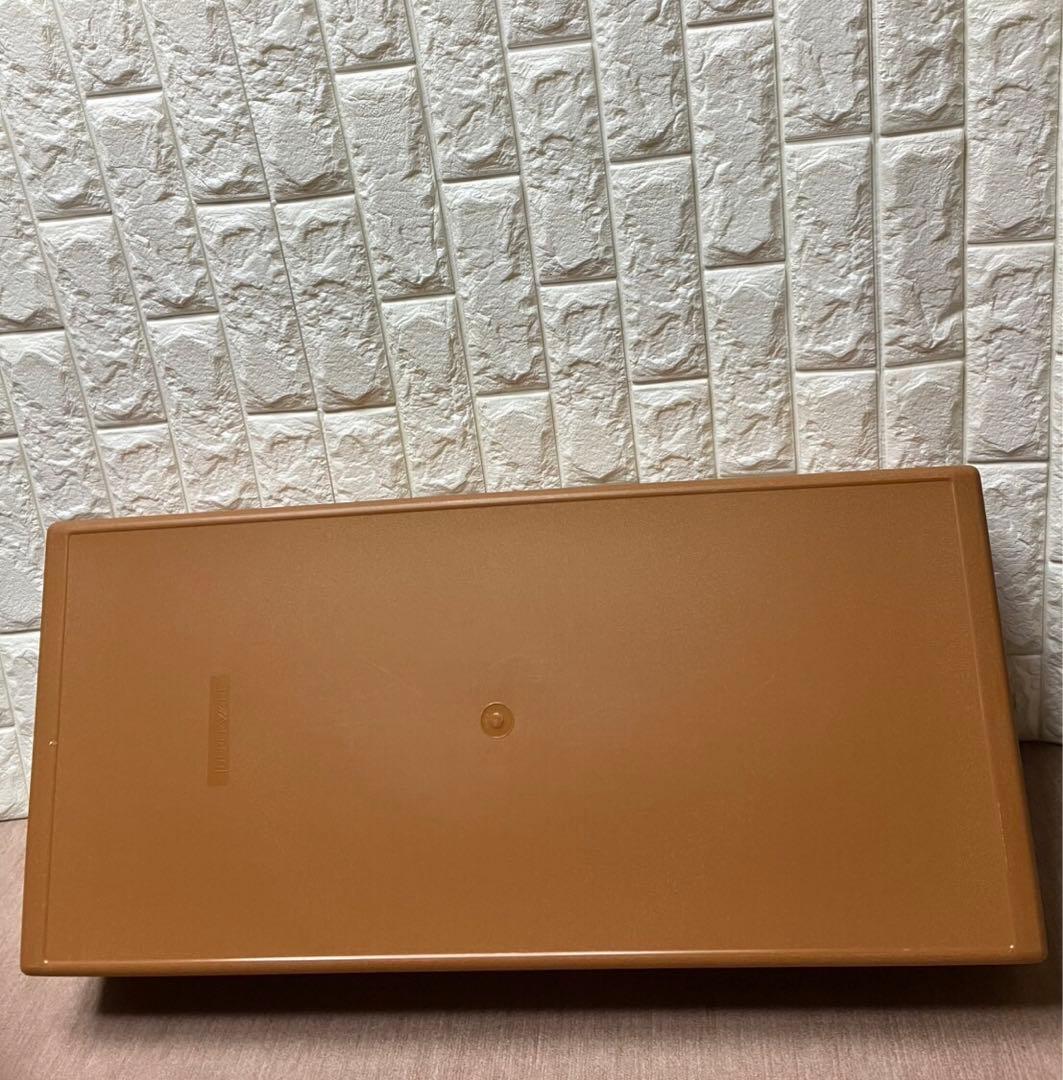 【タッパーウェア】衣類収納ケース　昭和レトロ tupperware
