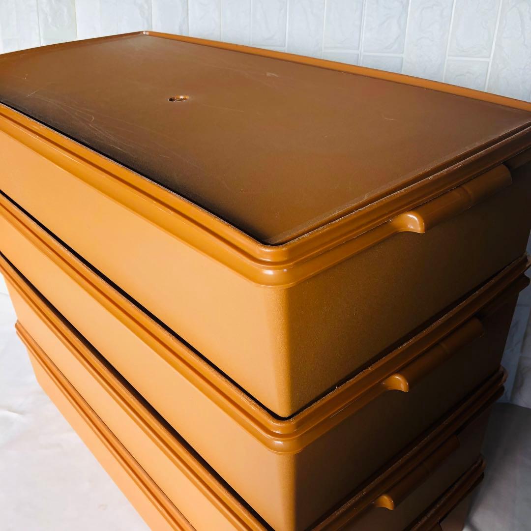 【タッパーウェア】衣類収納ケース　昭和レトロ tupperware