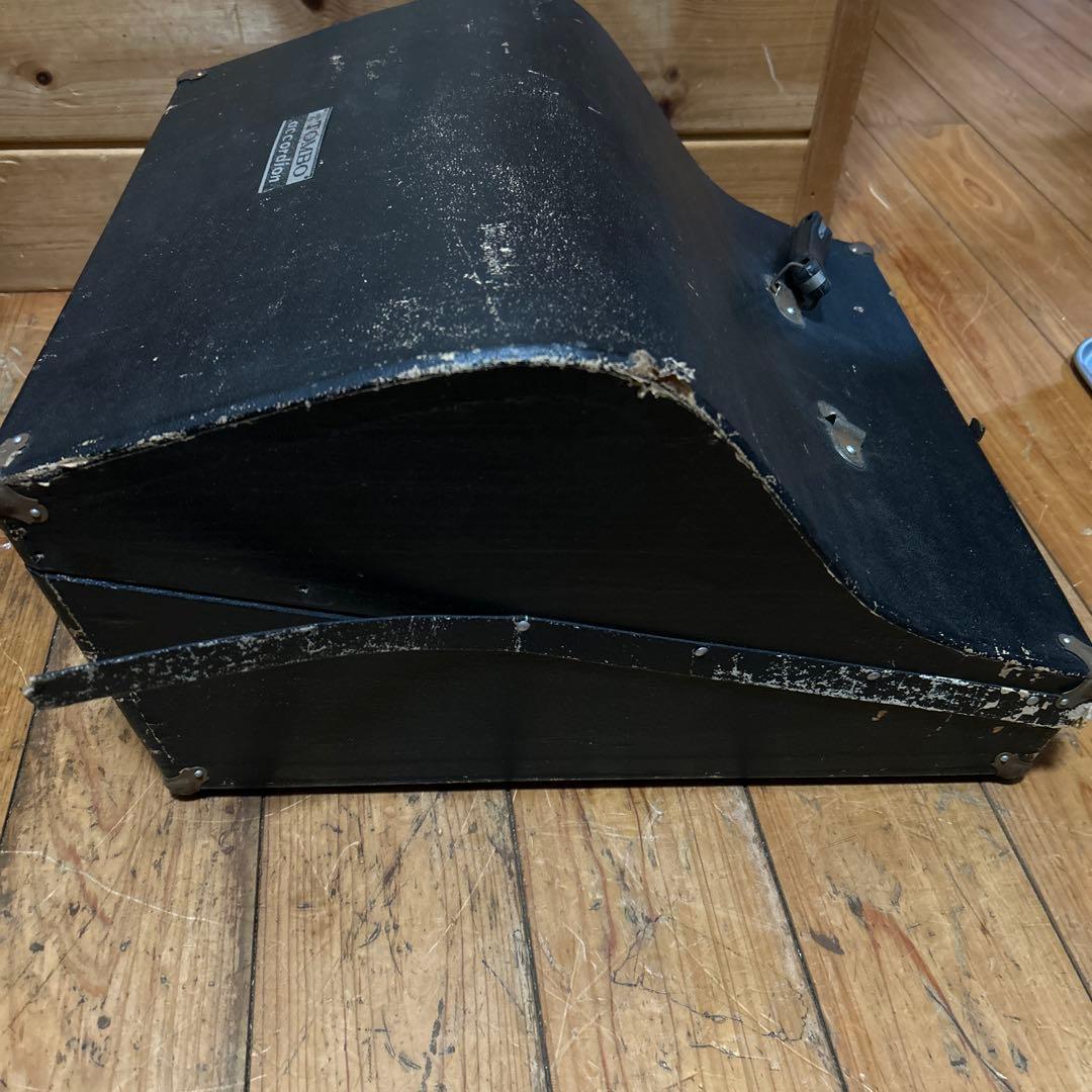 送料無料【美品】TOMBO アコーディオンNo.28(ハードケース付) 25鍵盤