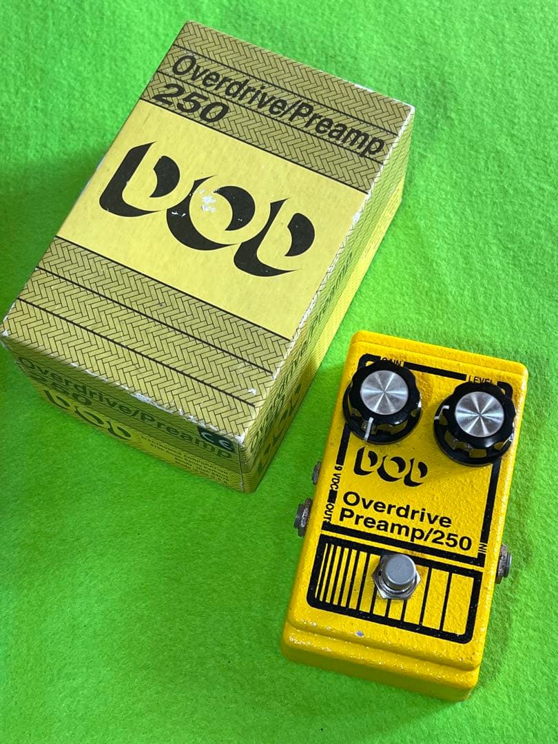 美品 DOD オーバードライブ プリアンプ/250 箱有り ギター用エフェクター