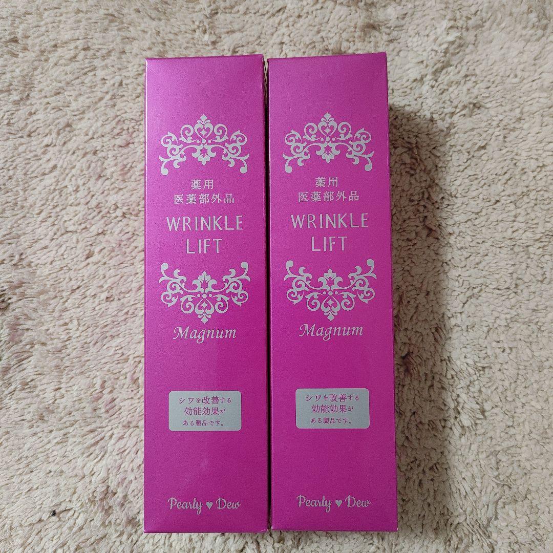フェイスジェル・ゲル Pearly Dew WRINKLE LIFT Magnum 90g