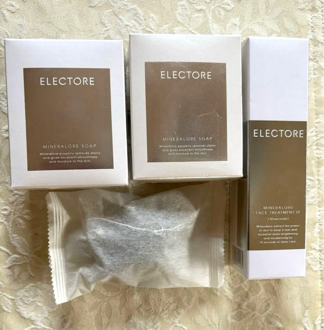 エレクトーレ　ミネラルオーレ　フェイストリートメント、　ソープ