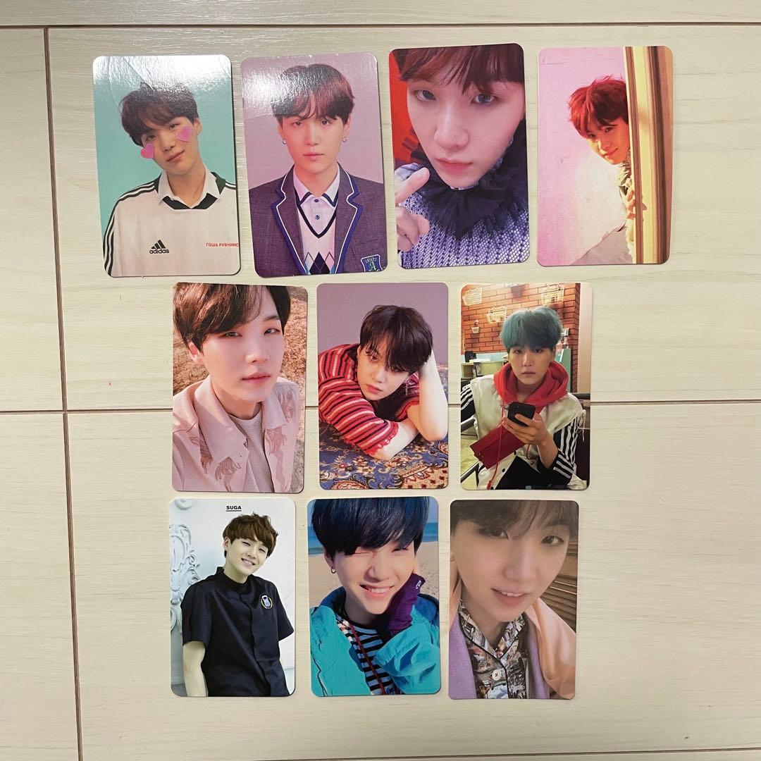 bts suga ユンギ トレカ