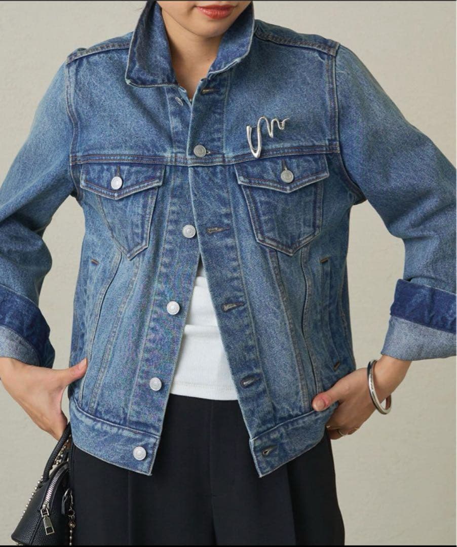 【ラウンジドレス】デニムジャケット 新品未使用