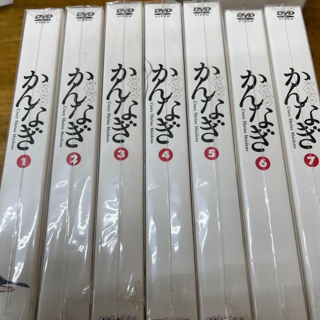 【DVD】かんなぎ 初回限定版 全7巻　全巻セット　未開封