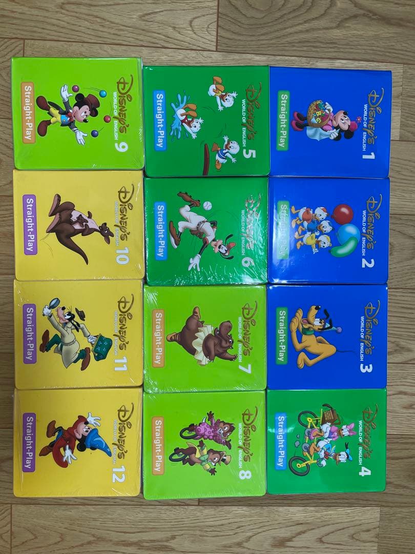 Disney's World of English DVD 12巻セット