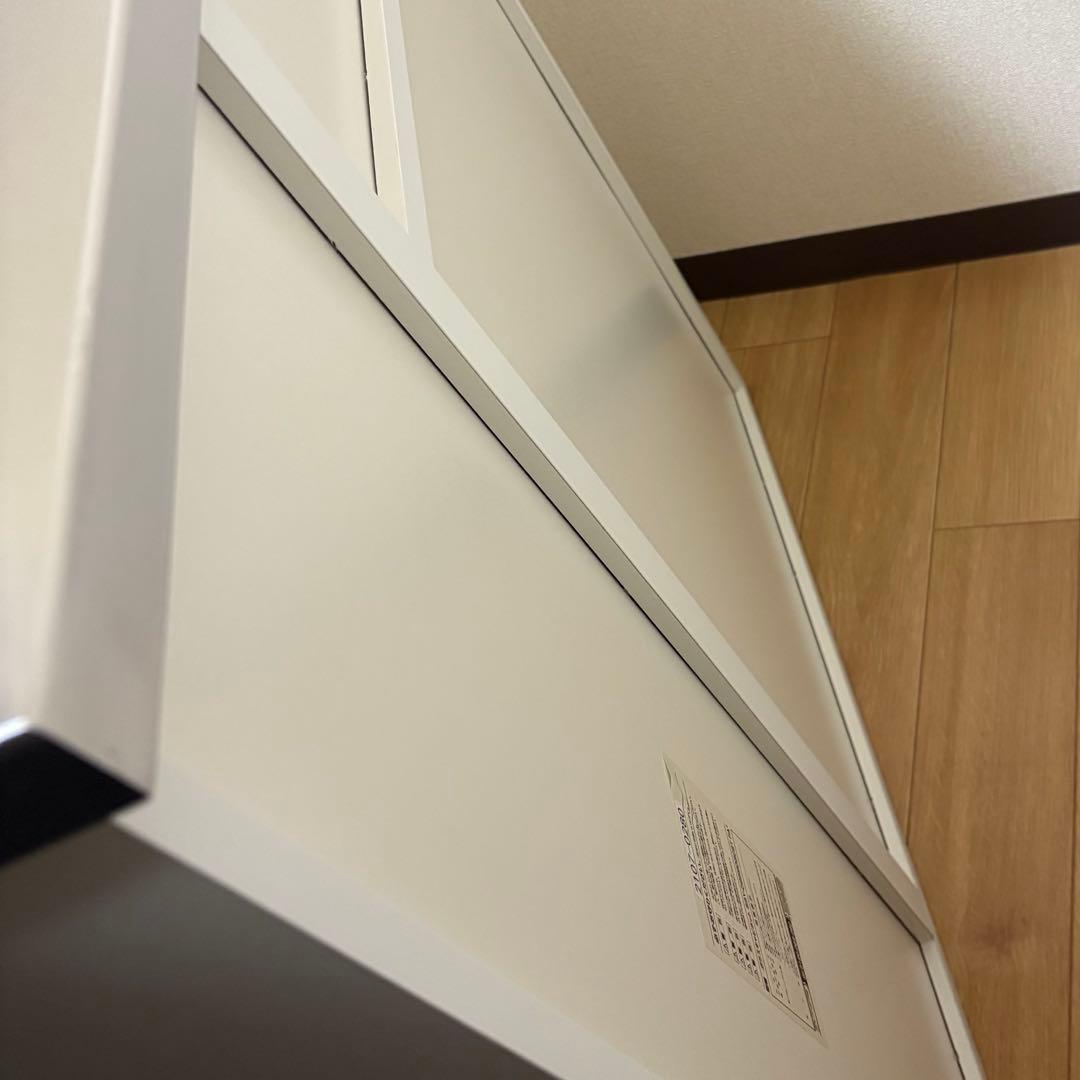 山善　ステンレス　天板　キッチンワゴン　食器棚　キャスター付き