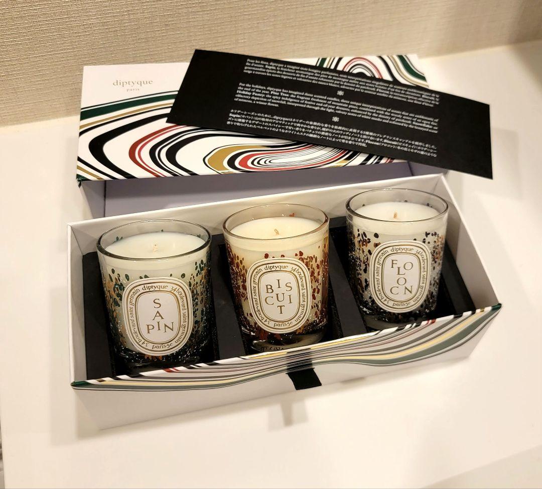 diptyque　ホリデー限定キャンドルセット