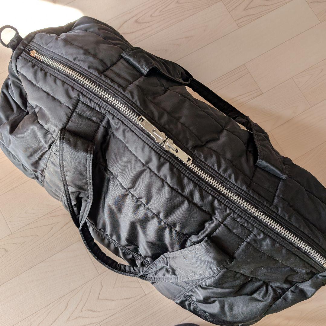 ☆らっと☆ポーター　タンカー　ボストンバッグＭ 2way ブラック