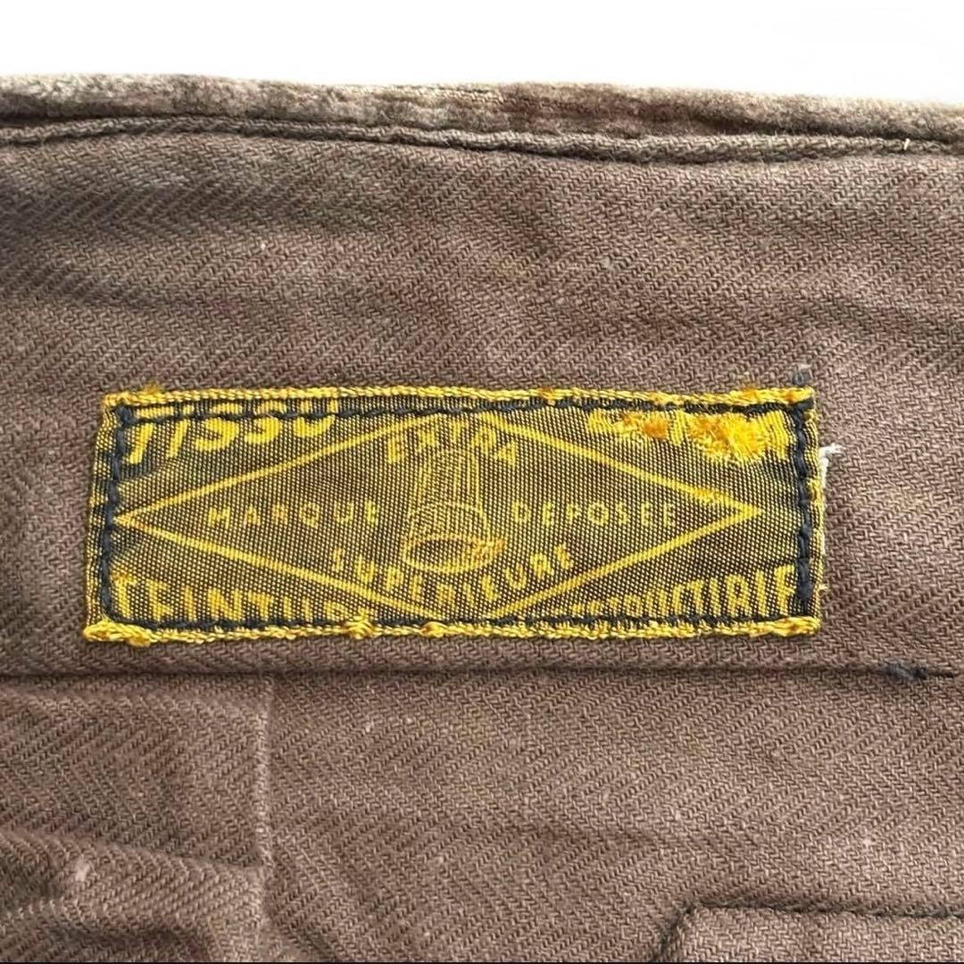 50s ヴィンテージ フレンチ コーデュロイパンツ ユーロ ビンテージ 古着