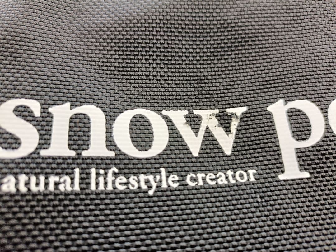 超美品　 peak　スノーピーク　ローチェア30 黒　コーデュラ