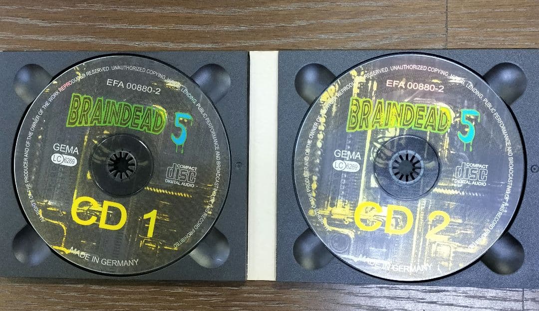 SHOCKWAVE CD 6枚【即決不可】【確認用】