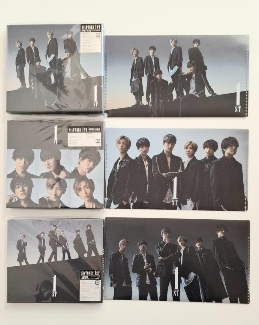 SixTONES 1ST 3形態セット（G526）