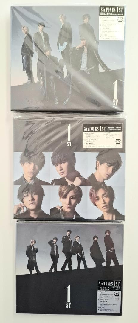 SixTONES 1ST 3形態セット（G526）