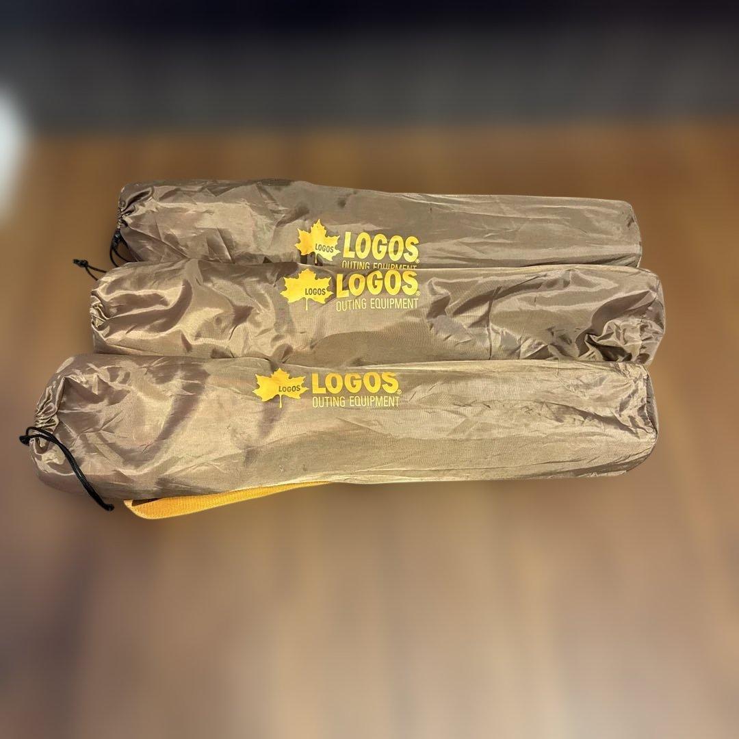 ロゴス、ストライプ アウトドアチェア