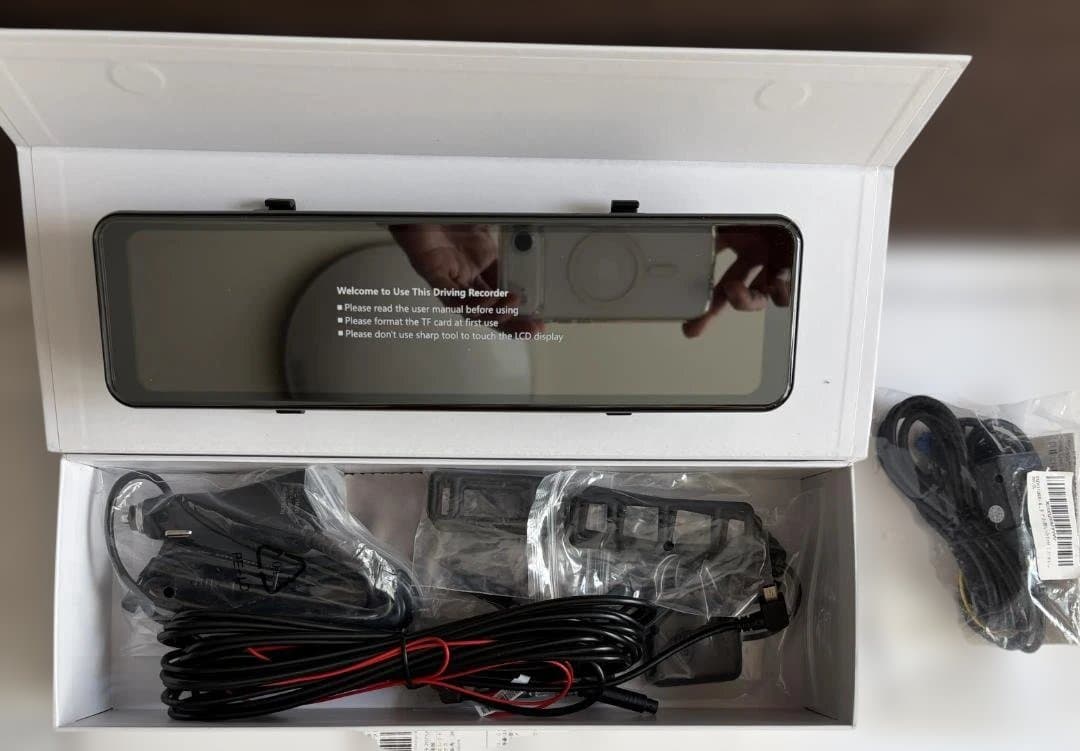 JADO G810＋4K ミラー型ドライブレコーダー(未使用）降圧ケーブル付き