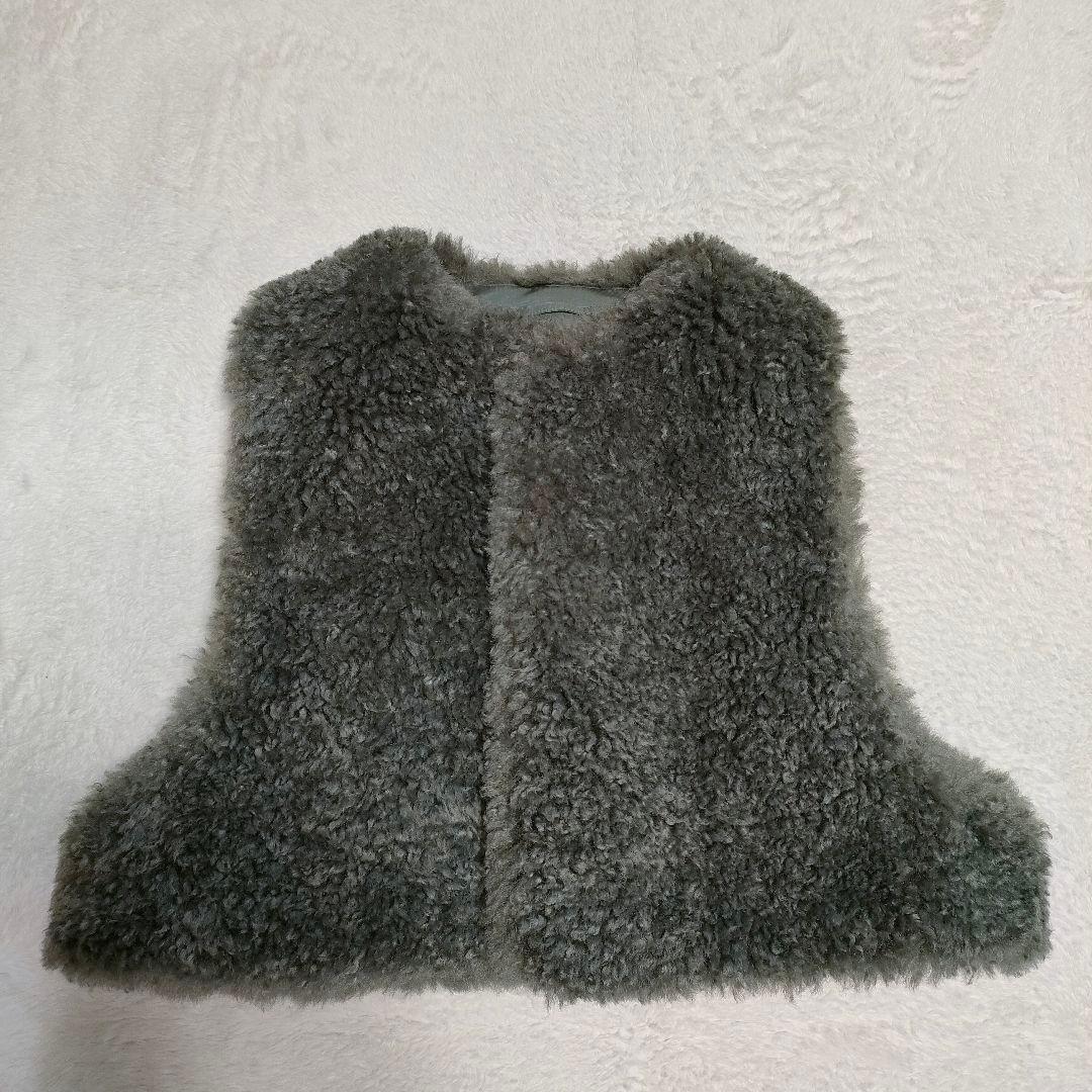 eansa様【新品】HYKE◎FAUX SHEARLING VEST ボアベスト