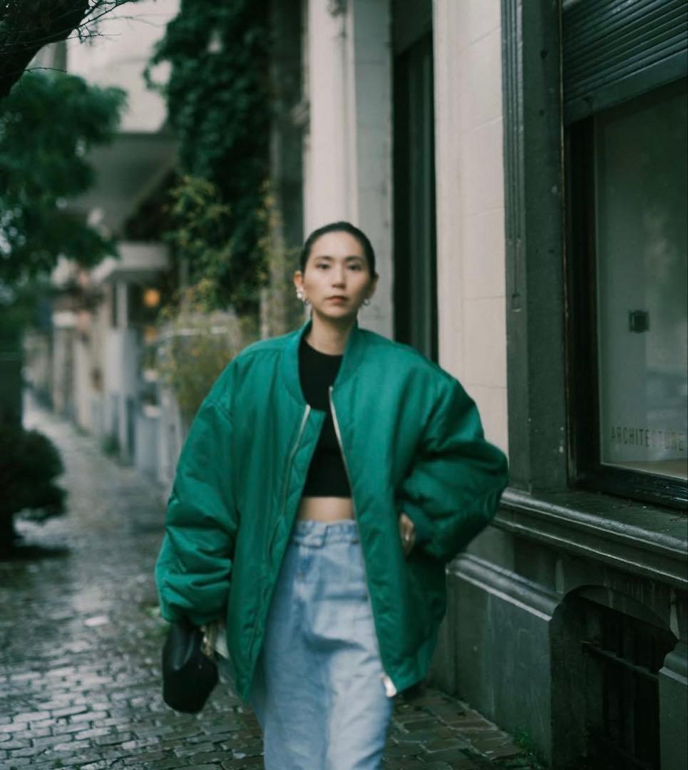 The frankie shopオーバーサイズブルゾン