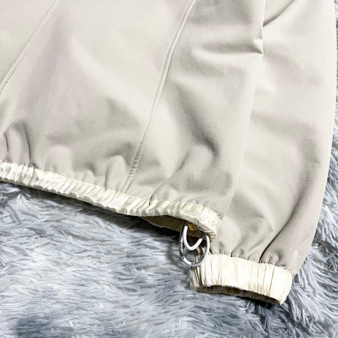 MARK&LONA 中綿フリースジャケット　ナイロン　切替　ブルゾン　38