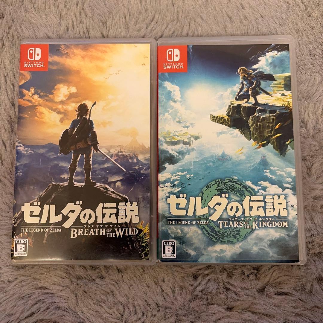 ゼルダの伝説ブレス オブ ザ ワイルド&ティアーズ オブ ザ キングダムセット