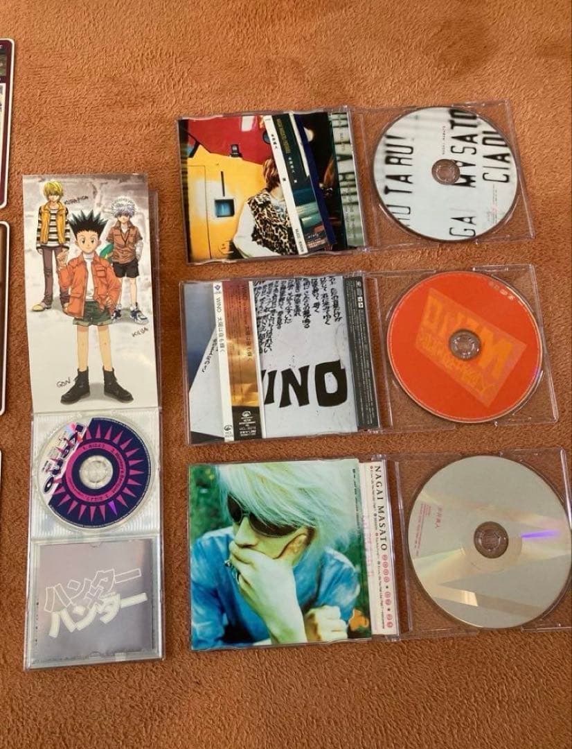 旧アニメ　HUNTER×HUNTERグッズまとめ売り　トレカ　フィギュア　CD