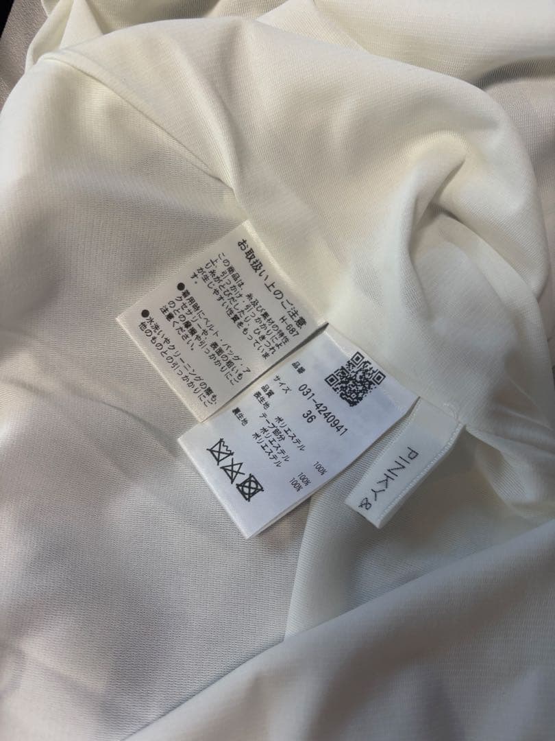 PINKY & DIANNE コントラストプリントワンピース36