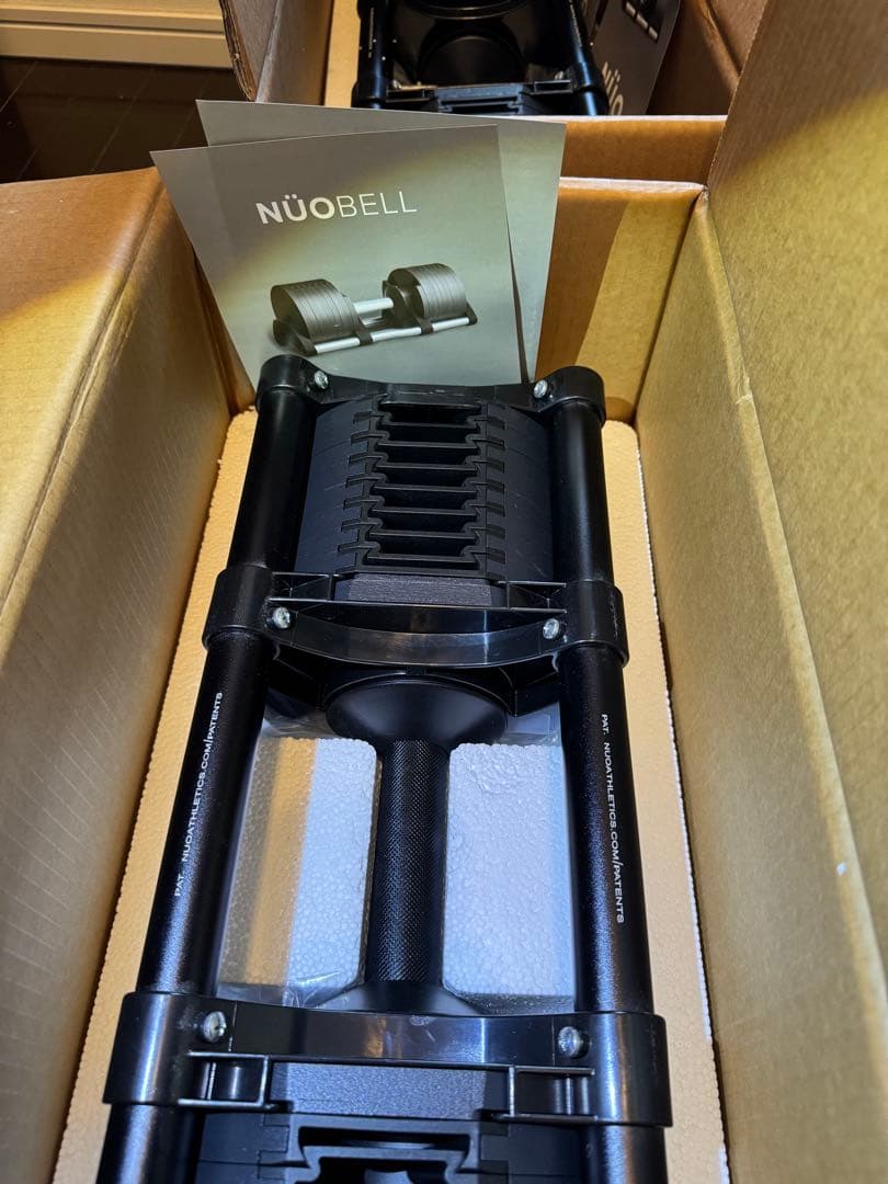 FLEXBELLオールブラック　ダンベル32kg 2kg刻み2個セット