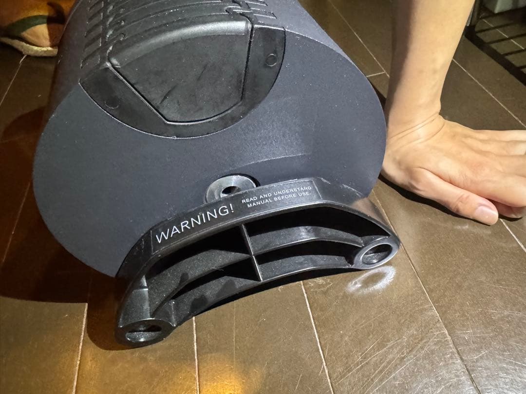 FLEXBELLオールブラック　ダンベル32kg 2kg刻み2個セット